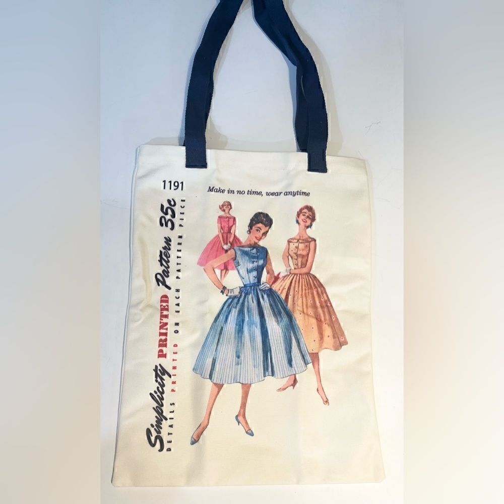 Simplicity Vintage Inspired Tote - Picture 3 of 4